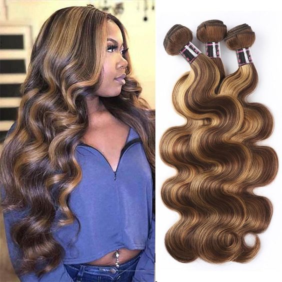 Human Hair Bundles with Closure