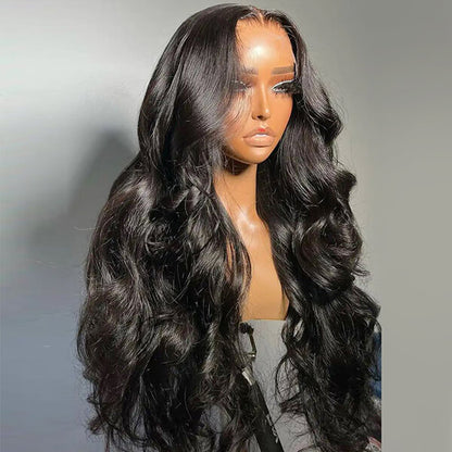 OneMore Wear Go Glueless Wig Body Wave 13x4 Lace Front Wig Pre Plucked and Bleached Knots