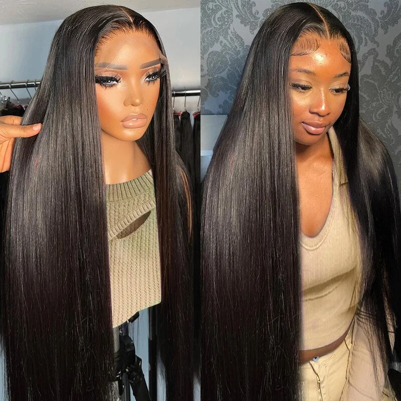 [30"=$169] Pre Bleached Knots Pre Plucked 5x5 Ready to Wear Glueless Lace Wig Pre Cut Lace Closure Wigs 180% Density Human Hair Wigs