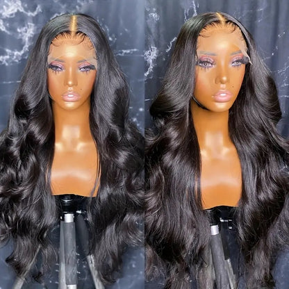 (60% Off Flash Sale)OneMore Hair Glueless Pre Cut Lace Closure Wig Body Wave Wig 40 Inch on Sale