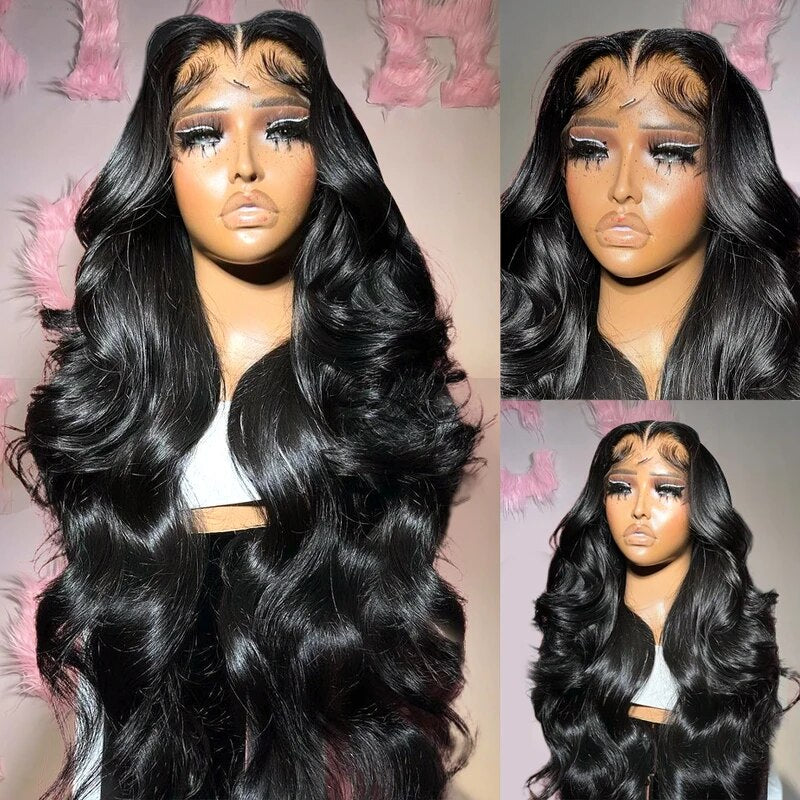 [30"=$169] Pre Bleached Knots Pre Plucked 5x5 Ready to Wear Glueless Lace Wig Pre Cut Lace Closure Wigs 180% Density Human Hair Wigs