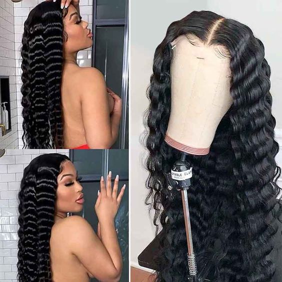 OneMore Flash Sale 55% Off Loose Deep Wave Wig Cheap Human Hair Wigs For Women