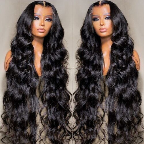 (60% Off Flash Sale)OneMore Hair Glueless Pre Cut Lace Closure Wig Body Wave Wig 40 Inch on Sale