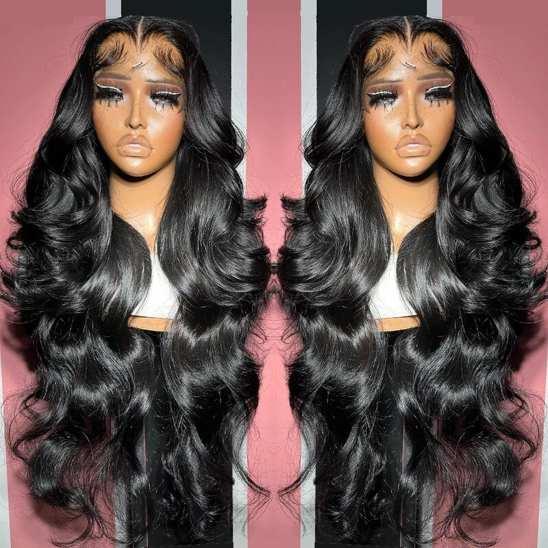 (Super Sale)OneMore Hair 38 40 Inch 13x4 Lace Front Wig Pre Cut Lace Wig Pre Bleached Knots