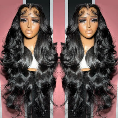 (Super Sale)OneMore Hair 38 40 Inch 13x4 Lace Front Wig Pre Cut Lace Wig Pre Bleached Knots