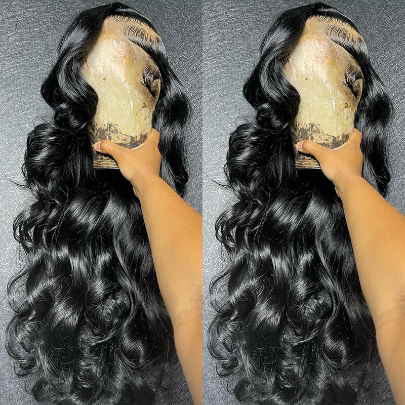 Glueless Body Wave Lace Front Wig 13x4 HD Transparent Lace Human Hair Wigs Pre Plucked Ready To Wear Wig