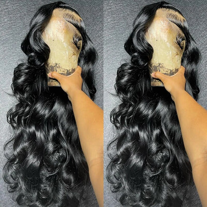 Glueless Body Wave Lace Front Wig 13x4 HD Transparent Lace Human Hair Wigs Pre Plucked Ready To Wear Wig