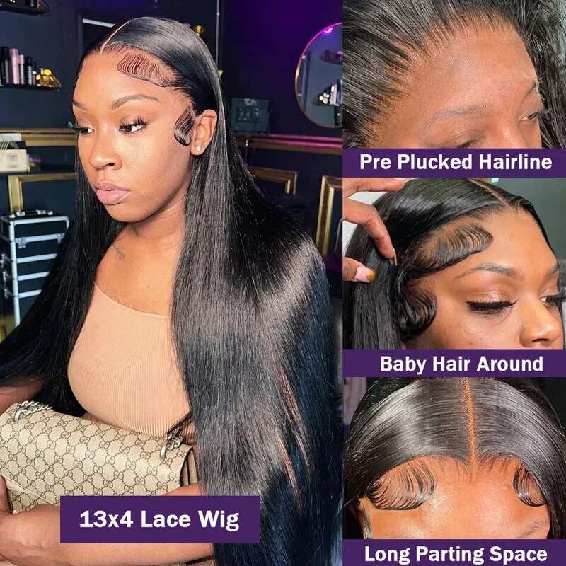 OneMoreHair Black 13x6 wigs 5 Pcs Deal