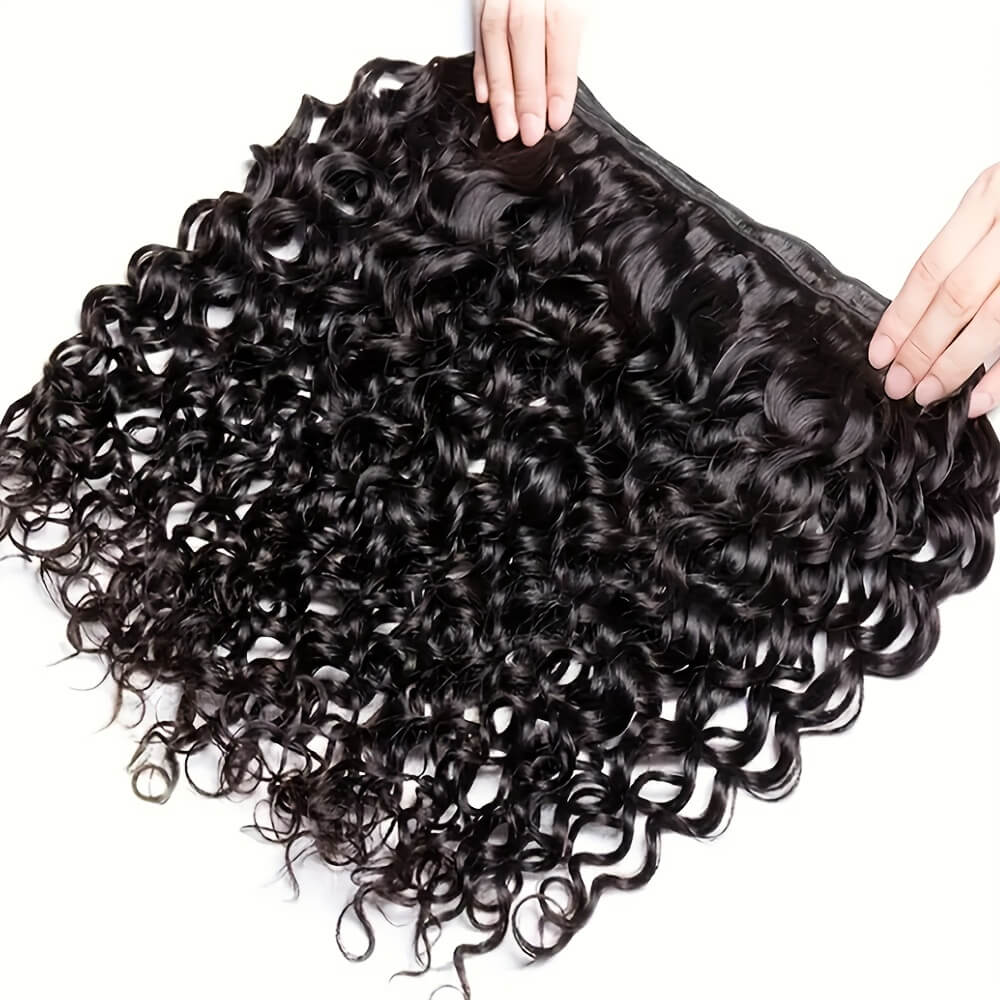 OneMoreHair Human Hair Natural Black 10 Bundles Deal