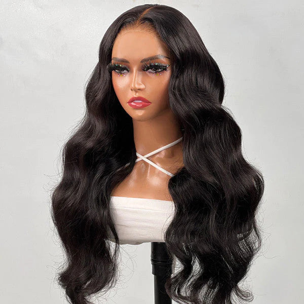 HD Transparent 360 Lace Front Body Wave Wigs Cheap Human Hair Full Lace Frontal Wigs