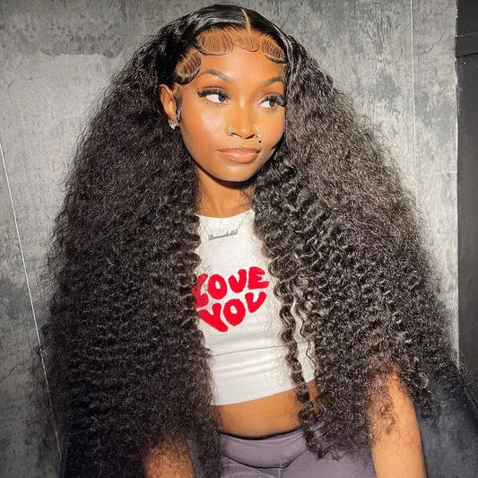 Deep Wave 360 Lace Frontal Wig Afforadble Price 360 Lace Wig Cheap Human Hair