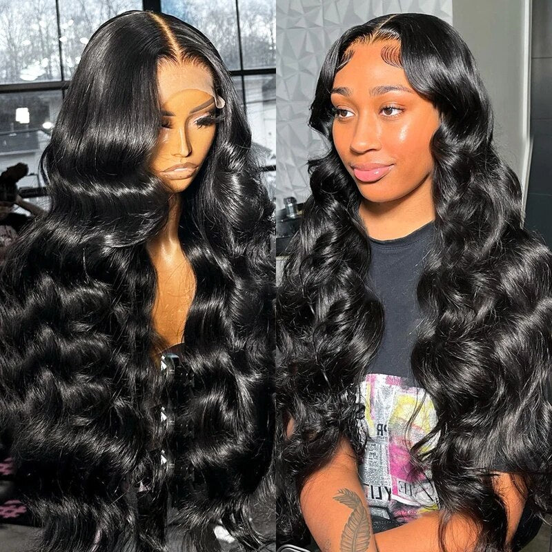 (OneMore Bogo Sale)Pre Bleached & Pre Cut 13x4 Long Lace Frontal Wig