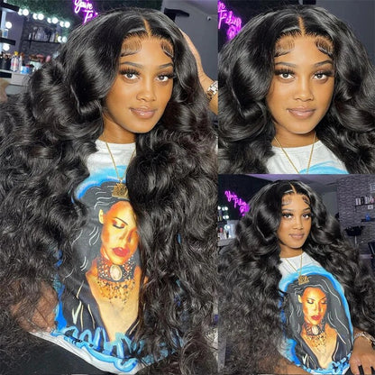 (OneMore Bogo Sale)Pre Bleached & Pre Cut 13x4 Long Lace Frontal Wig