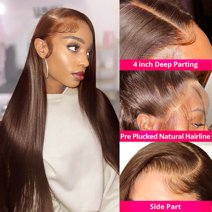 lace wig brown color