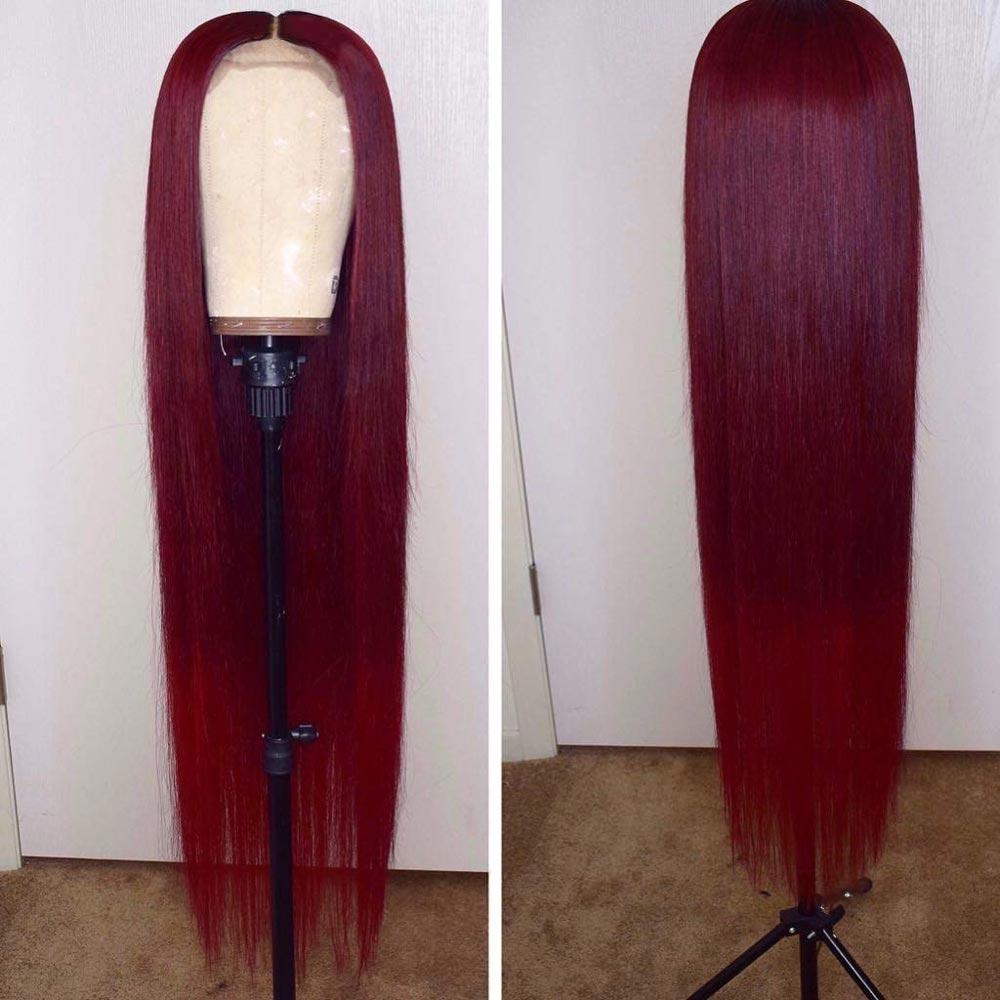 Colored Human Hair Wigs