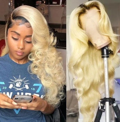 Ombre Blonde Lace Front Wig