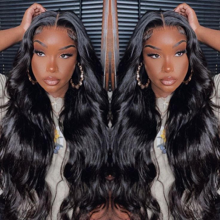 long body wave human hair wig for women