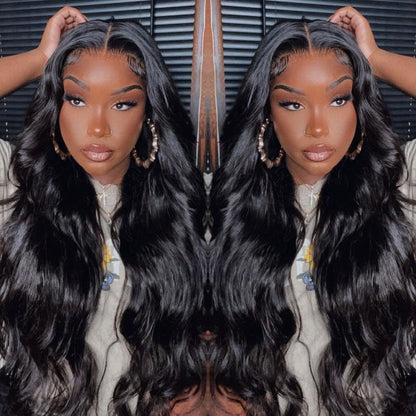 long body wave human hair wig for women