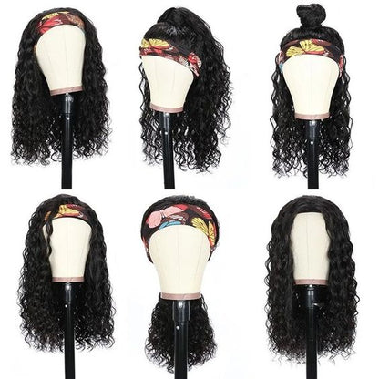 Deep Wave Headband Wig