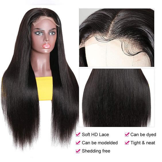 Straight Human Hair Wig