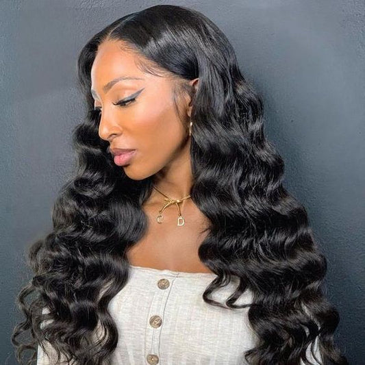 loose wave human hair wig 