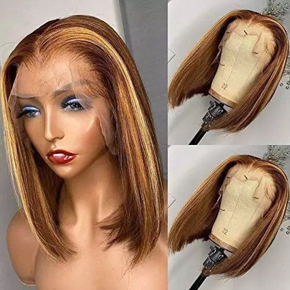 Highlight Short Bob Wig