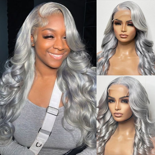 body wave lace wig best silver hair dye