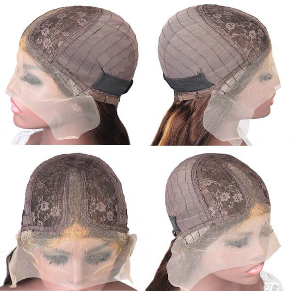 highlight Transparent Lace Part Wig