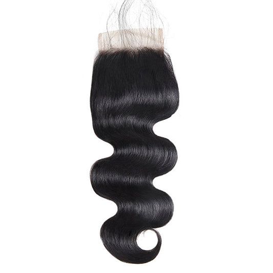 Body Wave Hair 4*4 Lace Closure Brazilian Human Hair Lace Closure