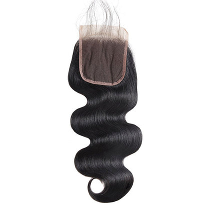 Body Wave Hair 4*4 Lace Closure Brazilian Human Hair Lace Closure