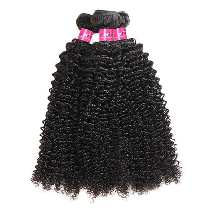 Malaysian Curly Hair 3 Bundles 100% Virgin Human Hair Weave One More