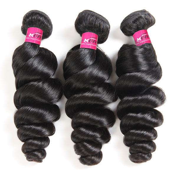 One More Brazilian Loose Wave Hair 3 Bundles Human Remy Hair