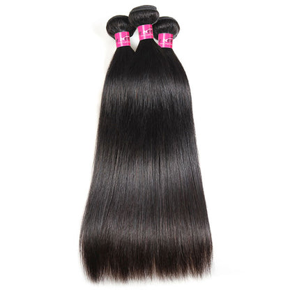 38 40 Inch Bone Straight Human Hair Weave Brazilian Straight Hair 3 Bundles