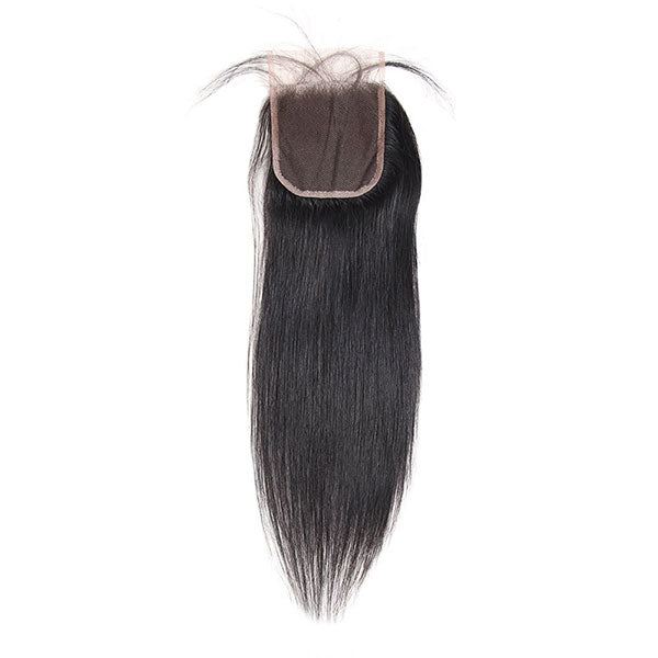 brazilian straight hair 3 bundles with closure