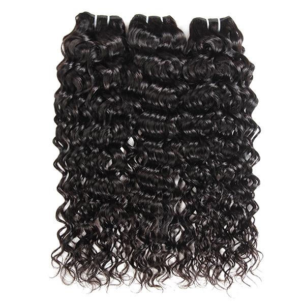 10A Grade Virgin Peruvian Water Wave Hair 3 Bundles One More Hair - OneMoreHair